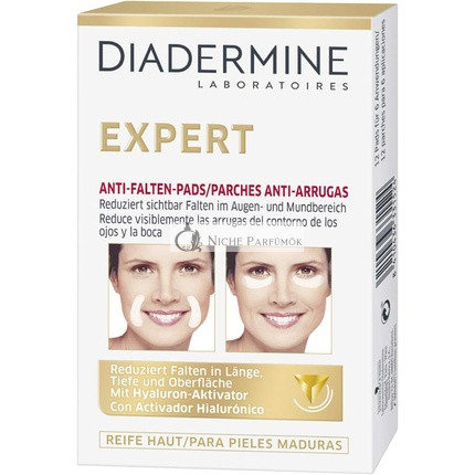 Diadermine Anti-Wrinkle with Hyaluronic Activator 12 Patches