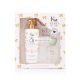 Moisturizing Body Cream Gift Set 500ml + 100ml Baby Scent + Towel