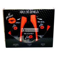   Aire de Sevilla Si Quiero Woman Set 150ml EDP + 150ml BL + 150ml DG