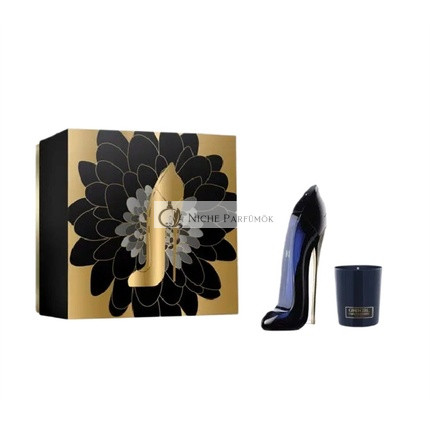 Carolina Herrera Good Girl Eau De Parfum Spray 50ml + Candle 70g Set