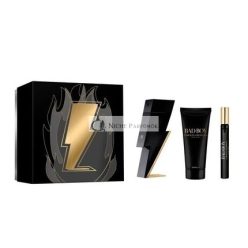   COFFRET BAD BOY Carolina Herrera Men's Eau de Toilette 100ml+10ml+Shower Gel