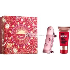   Carolina Herrera 212 Heroes Gift Set Eau De Parfum 80 Ml And Body Care Milk 100 Ml