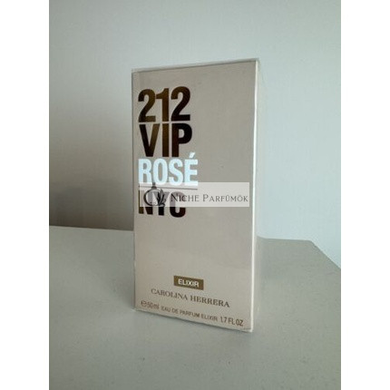 Carolina Herrera 212 VIP Rose Elixir Eau de Parfum 1.7oz 50ml New and Sealed