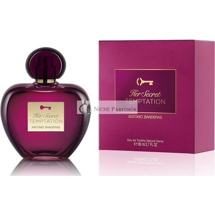 Antonio Banderas Perfumes Her Secret Temptation Eau de Toilette for Women 80ml