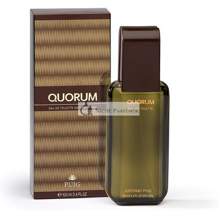 Antonio Puig Quorum Eau de Toilette for Men 100 ml