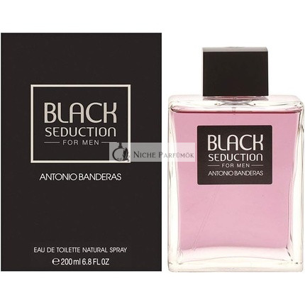 Black Seduction by Antonio Banderas Eau de Toilette Spray 200ml