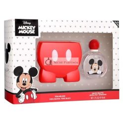   Air-Val Mickey Mouse Eau De Toilette Set 50ml And Accessories Case