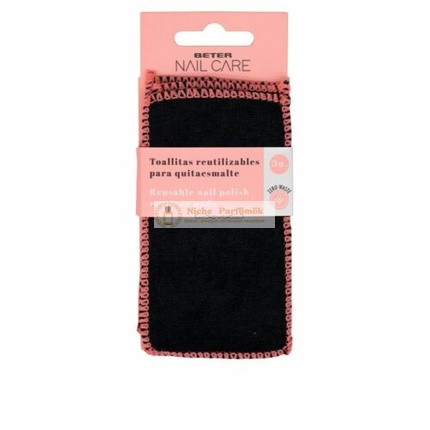 Beter Reusable Nail Polish Remover Cleaning Wipes 3 Units