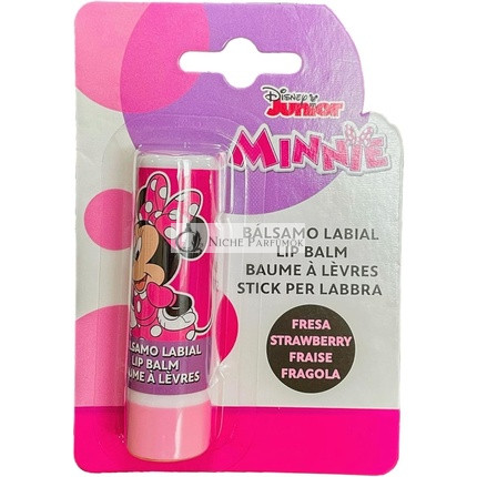 Minnie Mouse Strawberry Lip Balm for Moisturizing and Nourishing Kids Lips