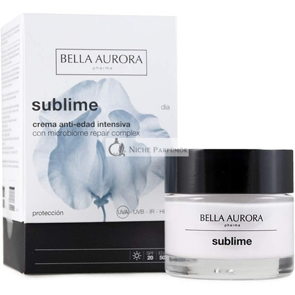 Bella Aurora Anti-Aging & Anti-Stain Moisturizing Day Face Cream 50+ Years Sensitive Skin SPF 20 50ml
