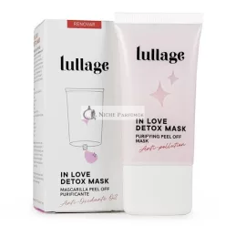   Lullage In Love Detox Mask 40ml Peel Off Anti-Imperfections Moisturizing Skin Strengthening Face Beauty Mask