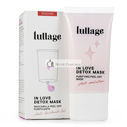 Lullage In Love Detox Mask 40ml Peel Off Anti-Imperfections Moisturizing Skin Strengthening Face Beauty Mask