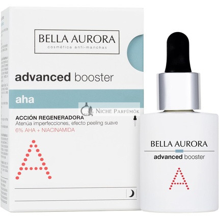 Bella Aurora Advanced Booster Aha Moisture Wicking Serum with Peeling Effect Exfoliating Facial Stain Remover 30ml