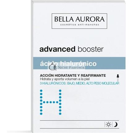 Bella Aurora Advanced Booster H Hydrating Anti Wrinkle Face Serum with Hyaluronic Acid 30ml
