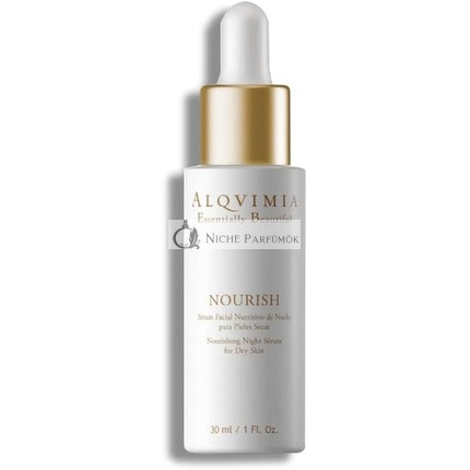 Alqvimia Essentially Beautiful Nourish Night Serum for Dry Skin 30ml