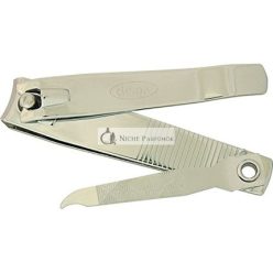 Disna Stainless Steel Pedicure Nail Clipper with File 8.2 cm