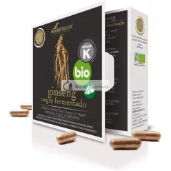 Soria Ginseng Negro Organic 24 Caps