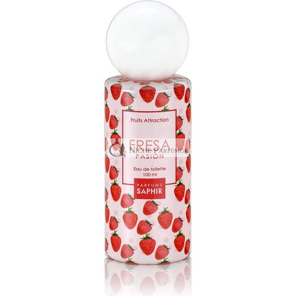PARFUMS SAPHIR Fruits Attraction Strawberry Eau de Toilette Spray for Women 100ml