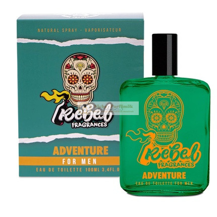 REBEL Adventure Férfi Parfüm Eau de Toilette 100ml