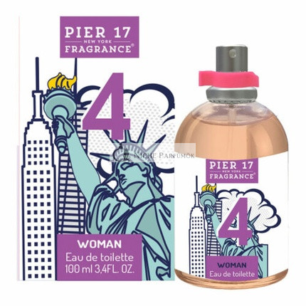 Pier 17 New York Women's Perfume EDT 100ml - Pack of 4