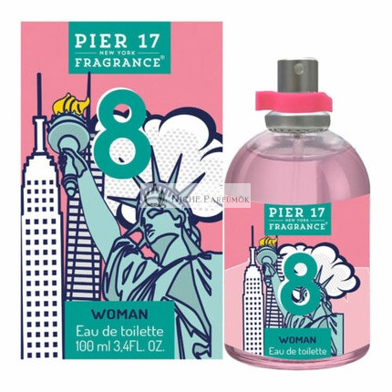 Pier 17 New York Women's Perfume EDT 100ml - Pack of 8
