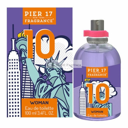 Pier 17 New York Women's Perfume EDT 100ml - Pack of 10