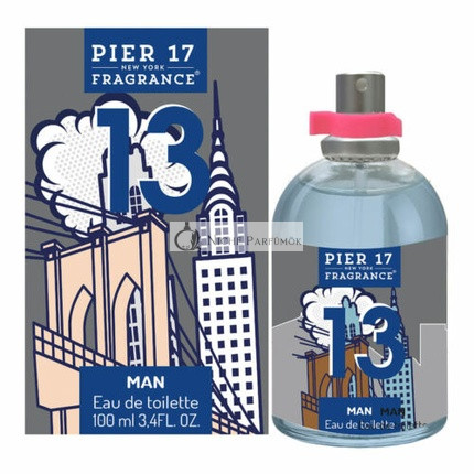 Pier 17 New York Men's Perfume EDT 100ml - Pack of 13