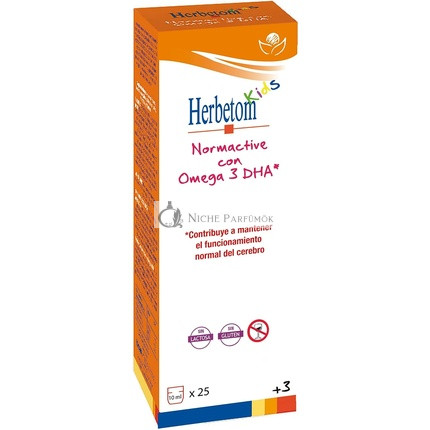 Kids Normactive 250ml with Omega 3, Vitamins A, E, D for Active Children - Herbetom Bioserum