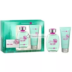   Mandarina Duck New York for Women EDT 100ml and Shower Gel 100ml Gift Set