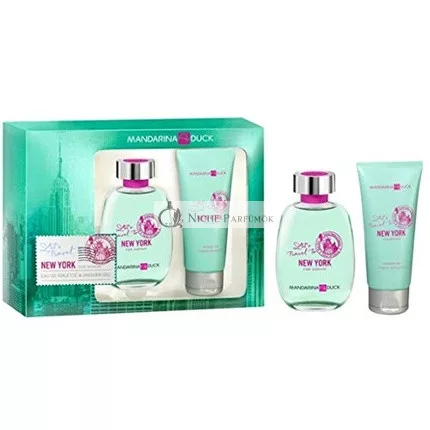 Mandarina Duck New York for Women EDT 100ml and Shower Gel 100ml Gift Set