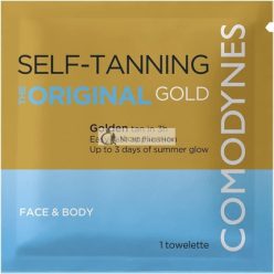   Comodynes Self-Tanning Natural + Uniform Color Towelette Pack of 8