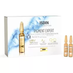   ISDIN Isdinceutics Pigment Expert Depigmenting Serum 10 Ampoules - Helps Prevent and Treat Pigmentation by Acting on Melanogenesis
