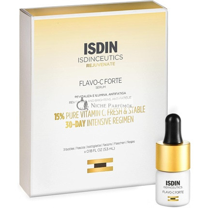 ISDIN Isdinceutics Flavo C Forte Serum Antioxidant Intensive Serum 3 Bottles