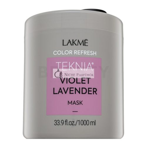 Lakmé Teknia Color Refresh Violet Lavender Mask Revitalizing Mask with Color Pigments for Hair with Purple Shades 1000 ml