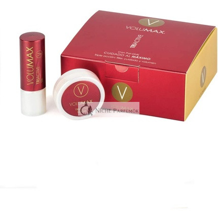 VOLUMAX TRIACTIVE Anti-Aging Treatment Volumizing Lips Night Lip Balm + Day Stick - Regenerating and Moisturizing