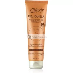   Elifexir Piel Canela Tanning Cream and Self-Tanning for the Face with SPF30 Sun Protection 150ml