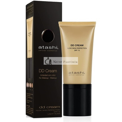 Atashi Anti-Ageing DD Cream with Colour Light Nude Tone SPF15 50ml