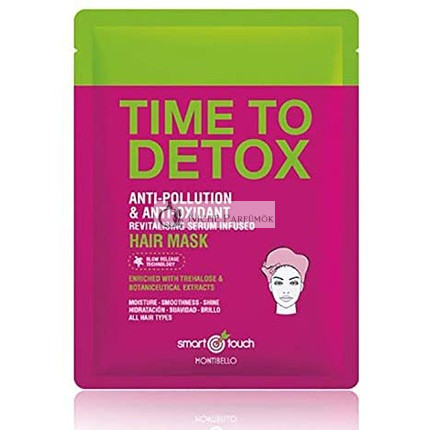 Montibello Smart Touch Time To Detox Mask 30 Ml Cap, Red, Standard