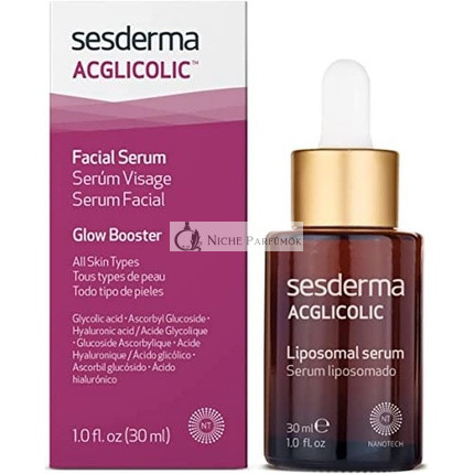 Sesderma Acglicolic Liposomal Serum Anti-Wrinkle Resurfacing Gentle Peel Moisturising Reduces Wrinkles Skin Renewal 30ml