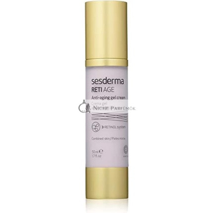 Sesderma Retiage Gel Cream Anti-Ageing Gel Maximum Anti Wrinkle Activity 3-Retinol System 50ml