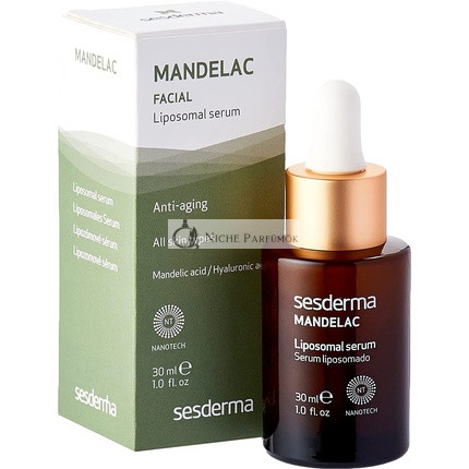 Sesderma Mandelac Liposomal Serum with Almond Acid for Sensitive and Acne-Prone Skin with Hyaluronic Acid for Mature Skin