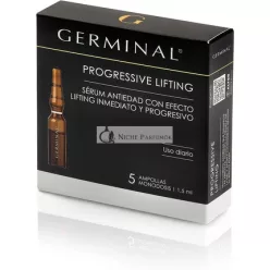   Germinal Immediate Action Progressive Lift Facial Serum with Peptides, Corn Protein and Vitamin C 5 Blister of 3ml
