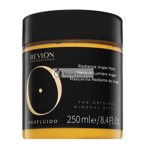 Orofluido Radiance Argan Mask Nourishing Mask for Softness and Shine of Hair 250 ml