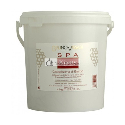 Bruno Vassari Kianty Spa Grape Anti-Ageing Body Cream Mask - 4000 G