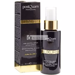   Postquam Luxury Gold Hyaluronic Acid Serum for All Skin Types 30ml - Anti-Aging Gold Serum