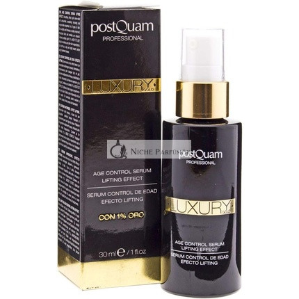 Postquam Luxury Gold Hyaluronic Acid Serum for All Skin Types 30ml - Anti-Aging Gold Serum