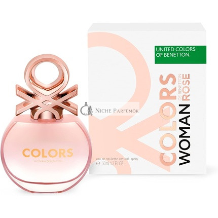 Benetton Rose from United Colors Eau de Toilette for Women 50ml