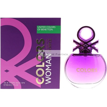 Benetton Colours De Purple Eau De Toilette 80ml
