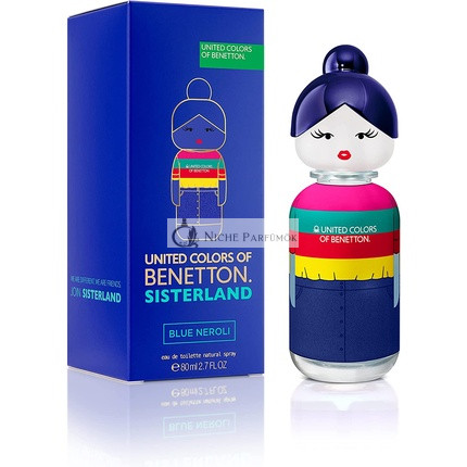 Benetton Sisterland Blue Neroli Eau de Toilette Spray for Women 80ml