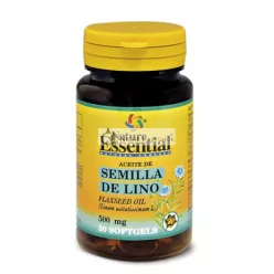 Nature Ess Aceite De Semilla De Lino 500 Mg 50 Perlas